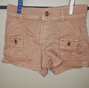 Burnt Orange Cargo Shorts